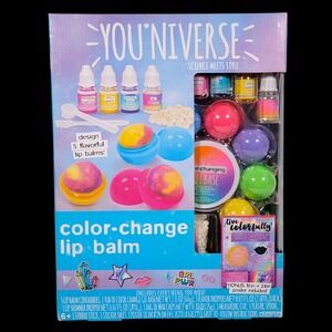 You*Niverse Color Change Lip Balm Science Kit DIY Flavored Girls Kids Age 6+